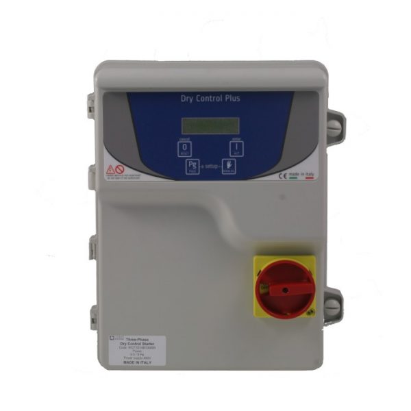 Quadri Pump Controller with CosPhi Dry-Run Protection (3-Phase)