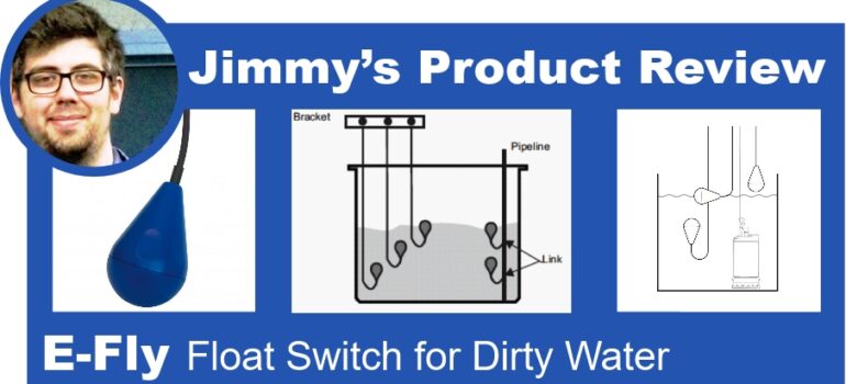 e-fly Dirty Water Float Switch