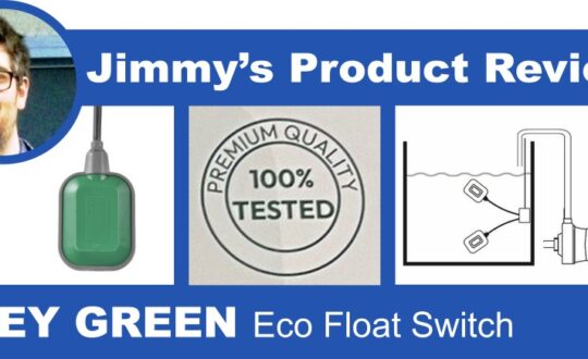 Mac3 Float Switch - Key Green - made with Recycled Plastic